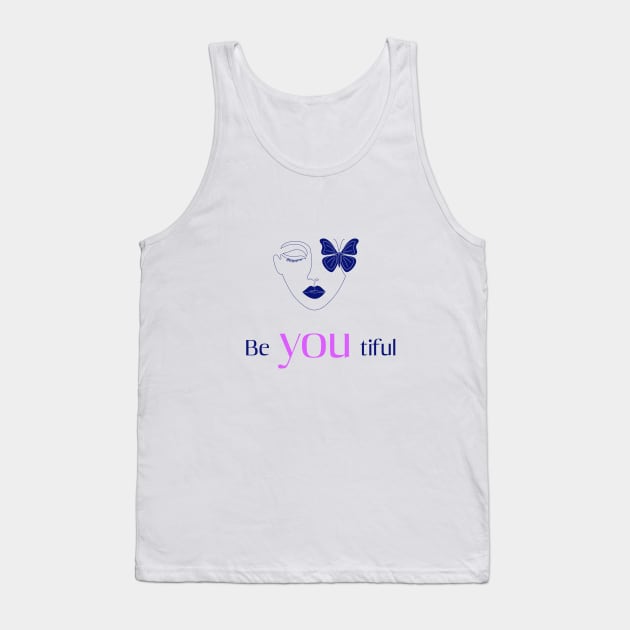 BeYouTiFul, be yourself Tank Top by TrendsCollection